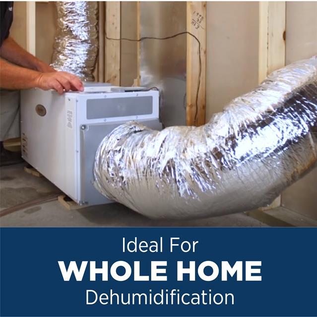 Dehumidifier-1850-Whole Home Dehumidification-Crawlspace-Basement