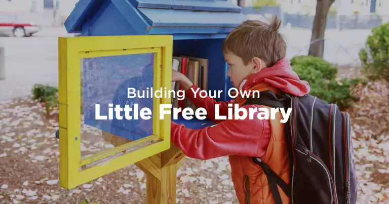 how to build your own little free library in your own community
