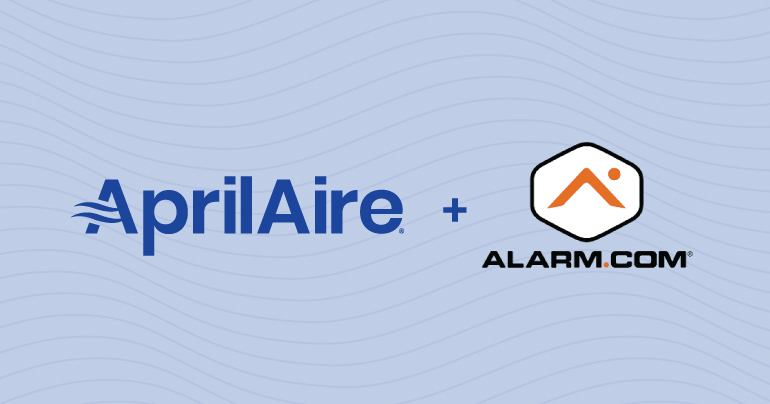 AprilAire Announces New Integration With Alarm.com Security and Smart Home Solutions