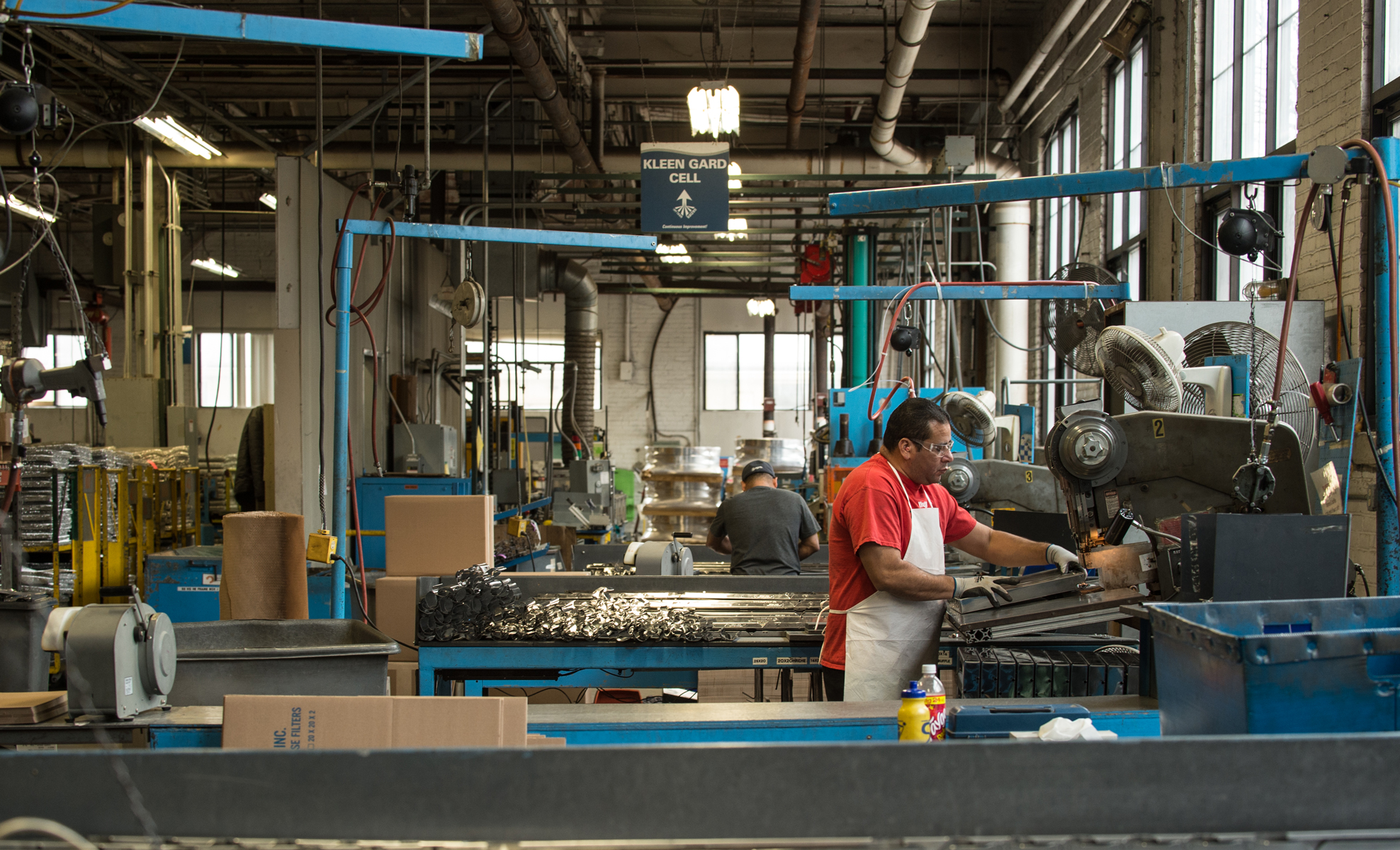 Aprilaire Employee in Madison Plant