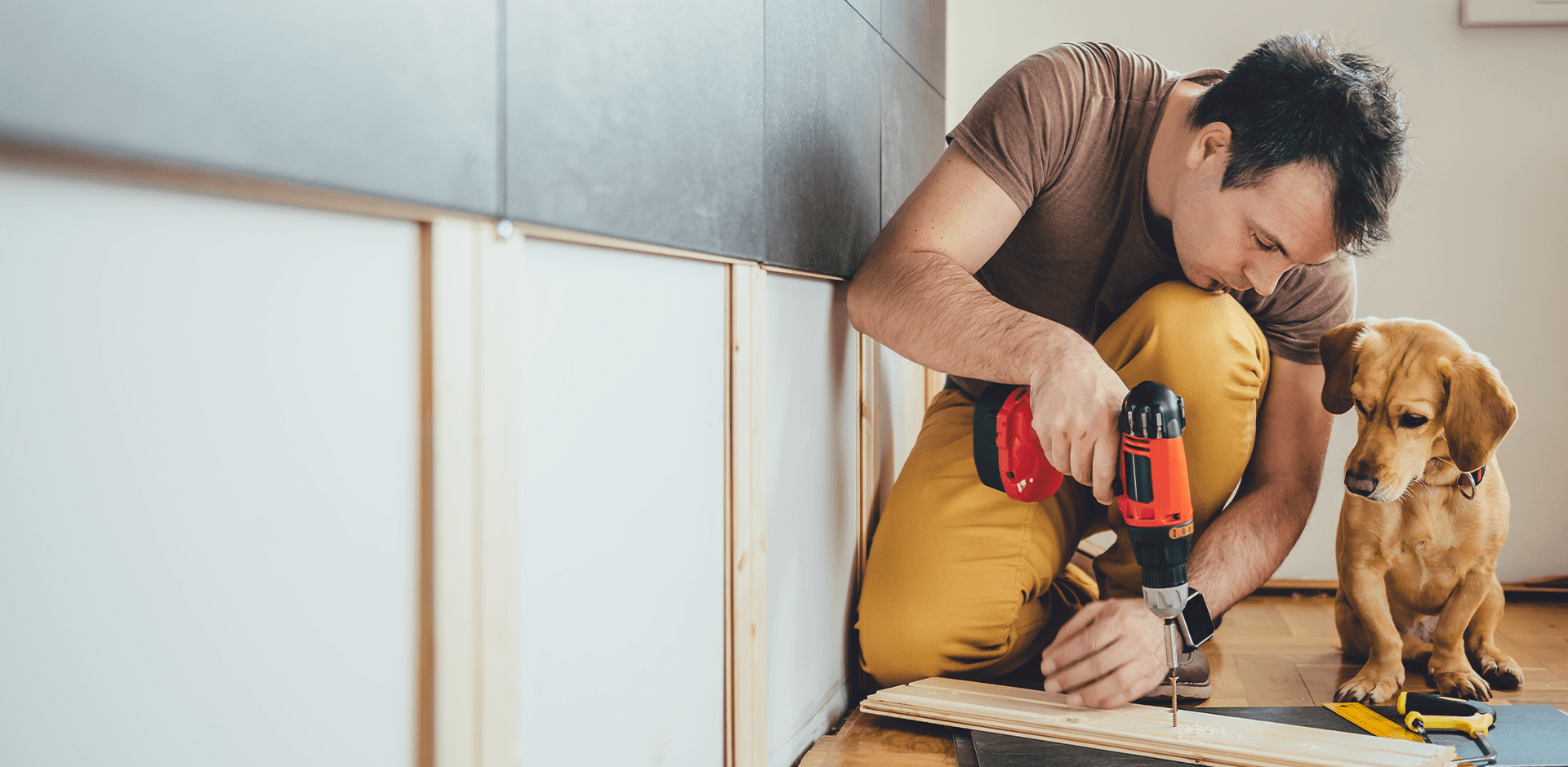 When Renovations Won’t Give You a Breather, AprilAire Can Man and Dog