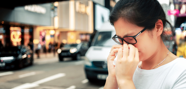 Breathing in airborne pollutants harms your personal health