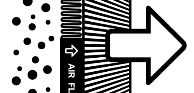 Air Filters Trapping Airborne Virus Particulates