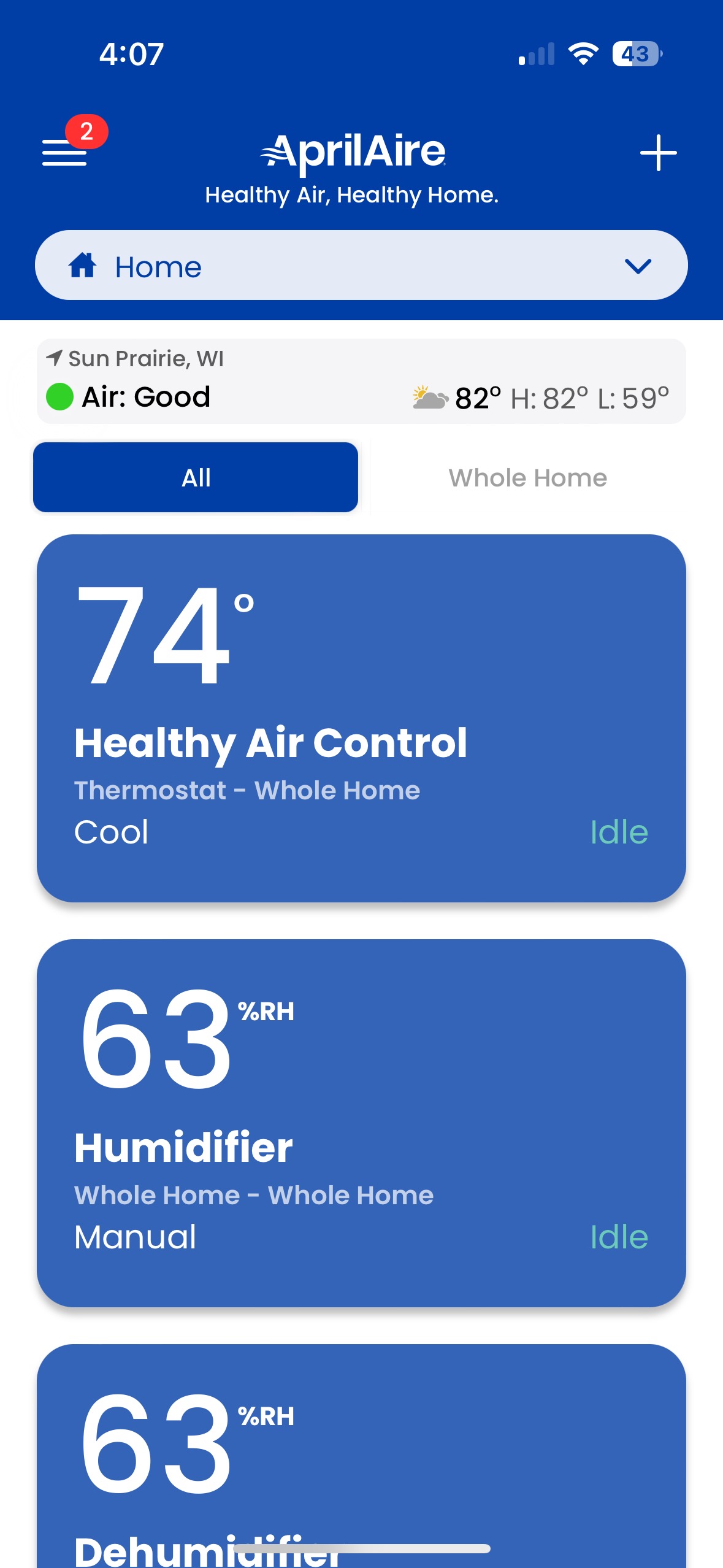 AprilAire App