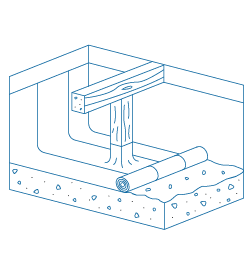 Crawl space encapsulation icon