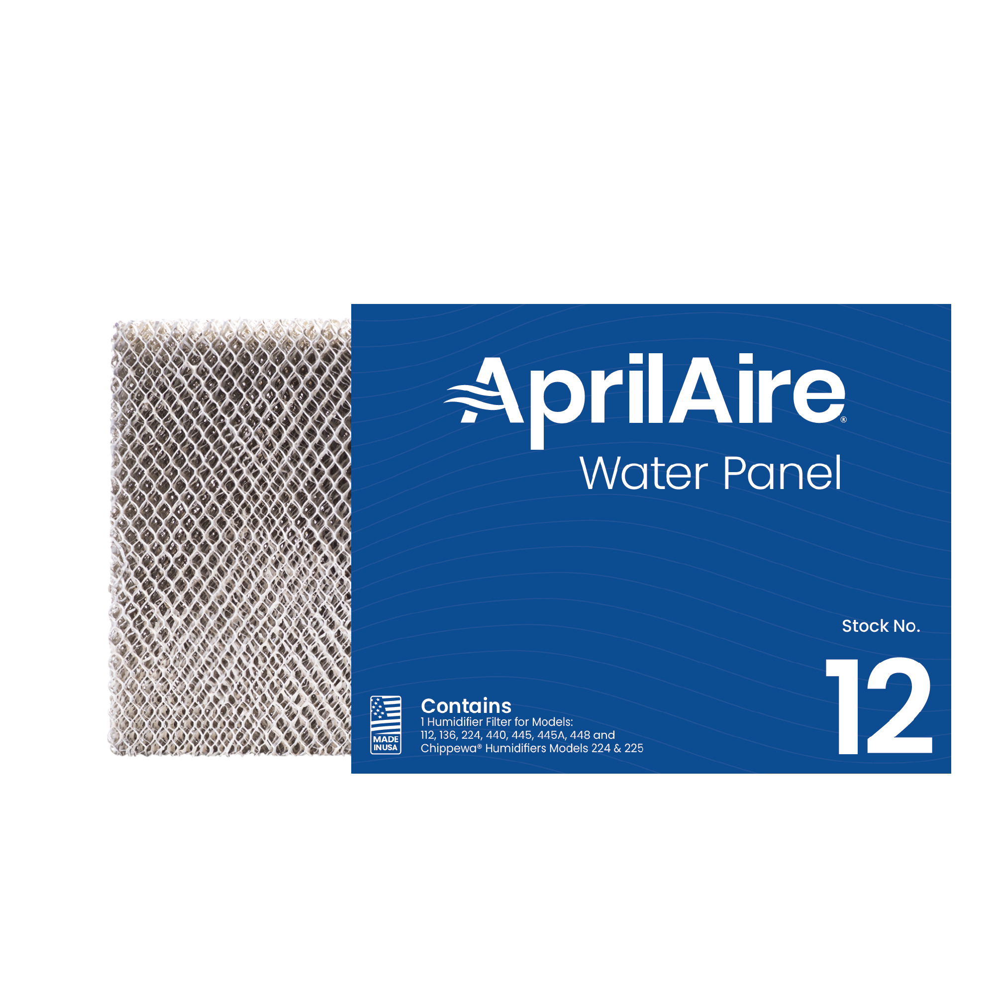 12 Box Water Panel Humidifier Filter Fits Whole House Humidifier 112, 136, 224, 440, 445, 445A, 448