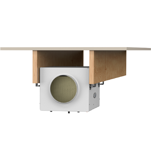 Aprilaire-300-installed Installed Model 300 Humidifier