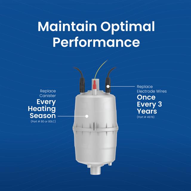 WholeHome High Output Steam Humidifier AprilAire 800