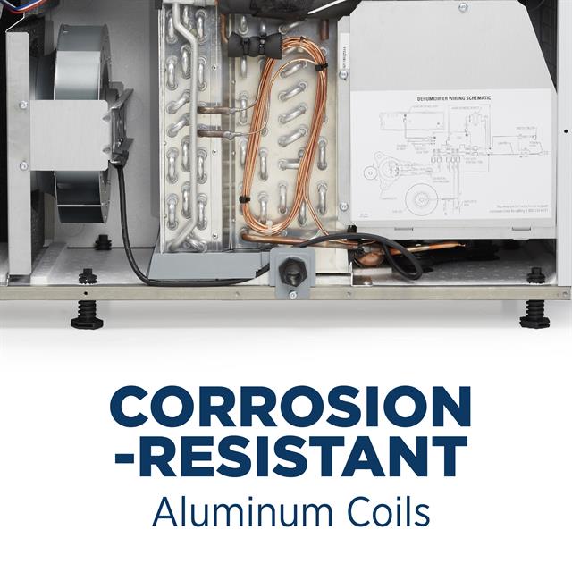 Dehumidifier-1870-CorrosionResistantCoils-AluminumCoils