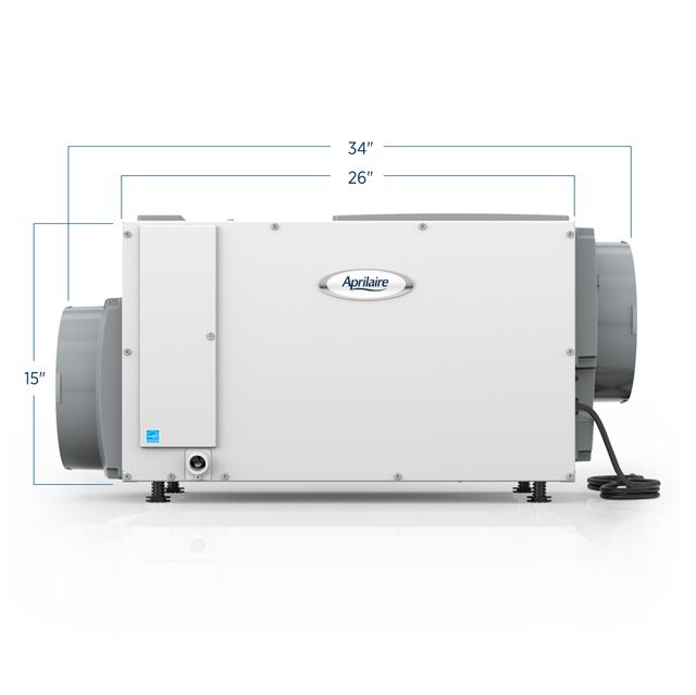 80Pint ProfessionalGrade Compact Dehumidifier AprilAire E080