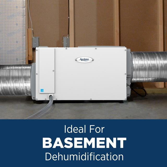 80Pint ProfessionalGrade Compact Dehumidifier AprilAire E080