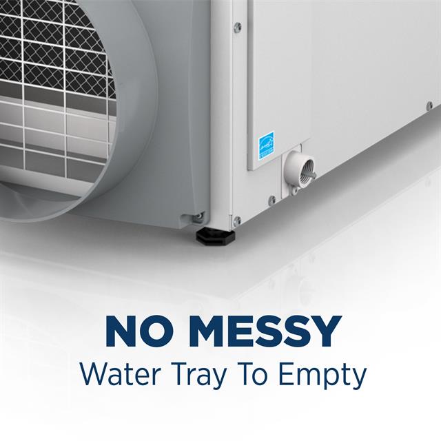 80Pint ProfessionalGrade Compact Dehumidifier AprilAire E080