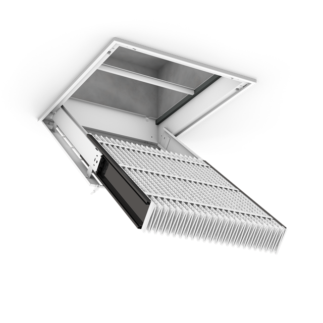 Aprilaire-Filter-Grille-angle-1-open-with-filter-slide-air filter