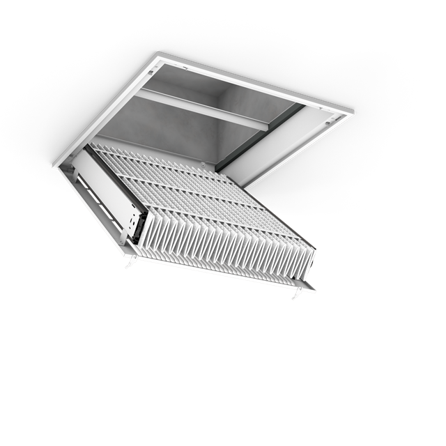 Aprilaire-Filter-Grille-angle-1-open-with-filter-air filter