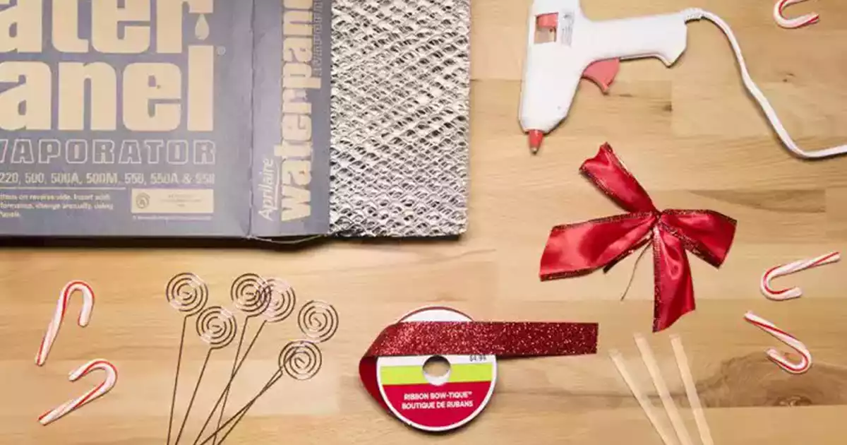 DIY Christmas Card Holder