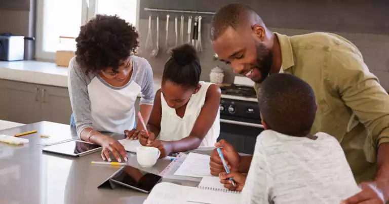 helping your child adjust to learning from home