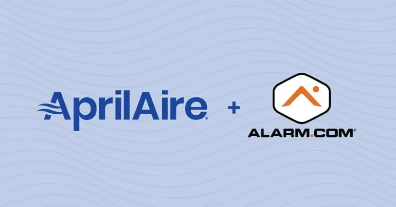 AprilAire Announces New Integration With Alarm.com Security and Smart Home Solutions