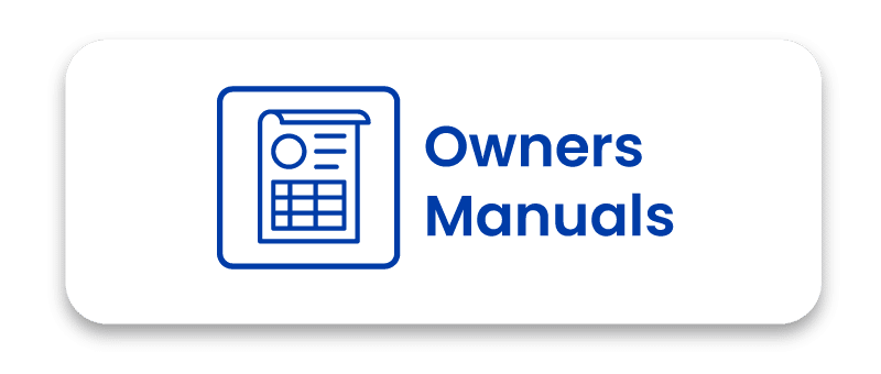 Owners Manuals icon featuring a line-art illustration of a document with a table and text charts.
