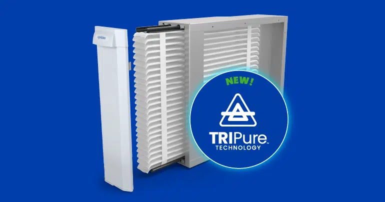 AprilAire Announces Breakthrough Advancement in Home Air Filtration with the Launch of TriPure™ Technology